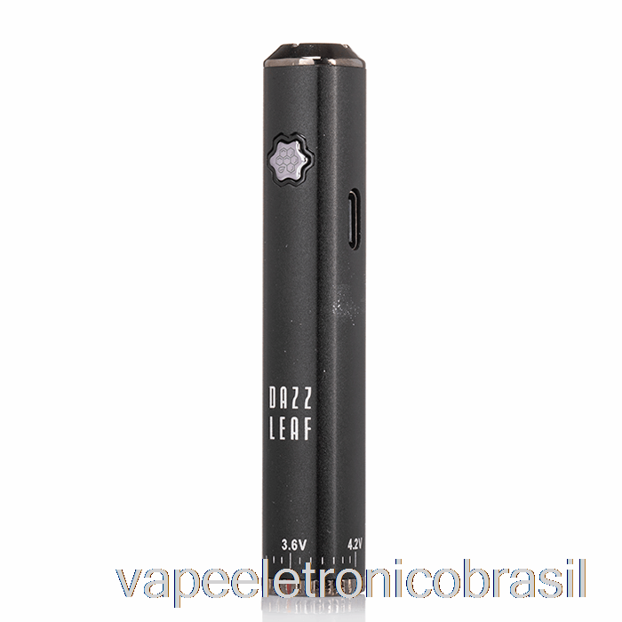 Vape Recarregável Dazzleaf Squarii Bottom Twist 510 Bateria Preta